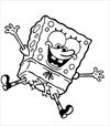 Sponge Bob coloring page