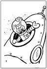 SpongeBob Sandy coloring page