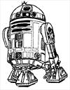 R2D2 coloring page