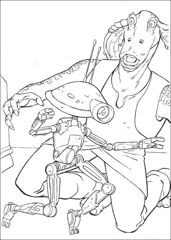Star Wars 004 coloring page