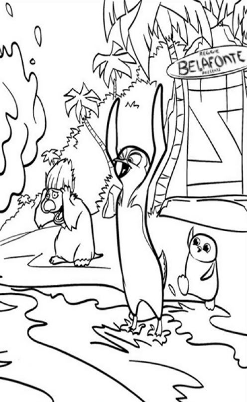 Surf's Up 04 coloring page