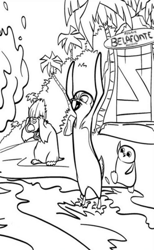 Surf's Up 04 coloring page