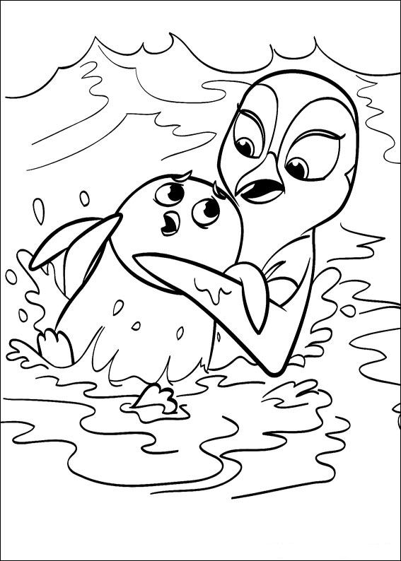 Surf's Up Arnold coloring page