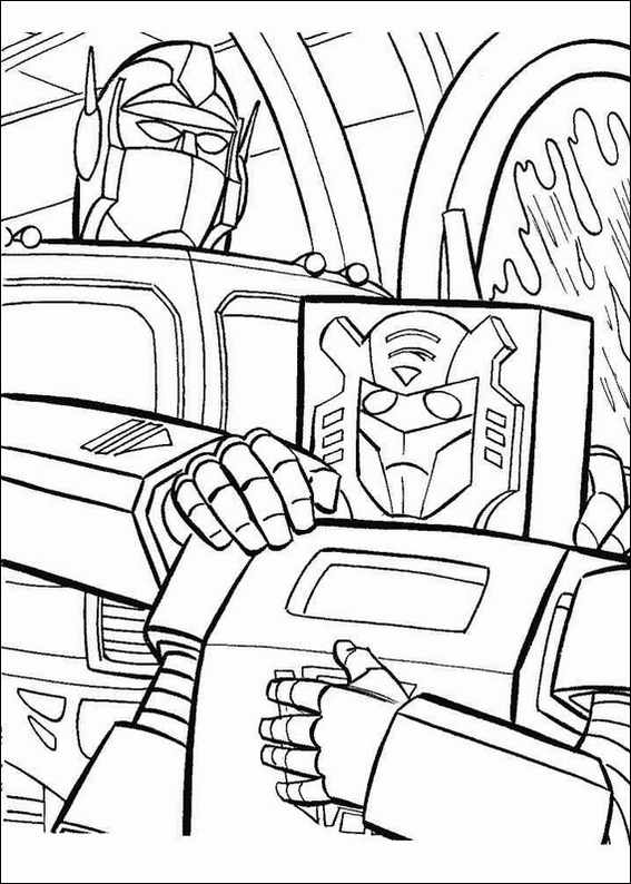 Transformers 005 coloring page