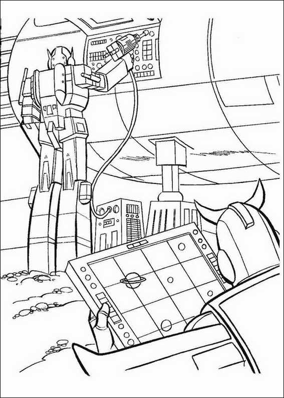 Transformers 006 coloring page