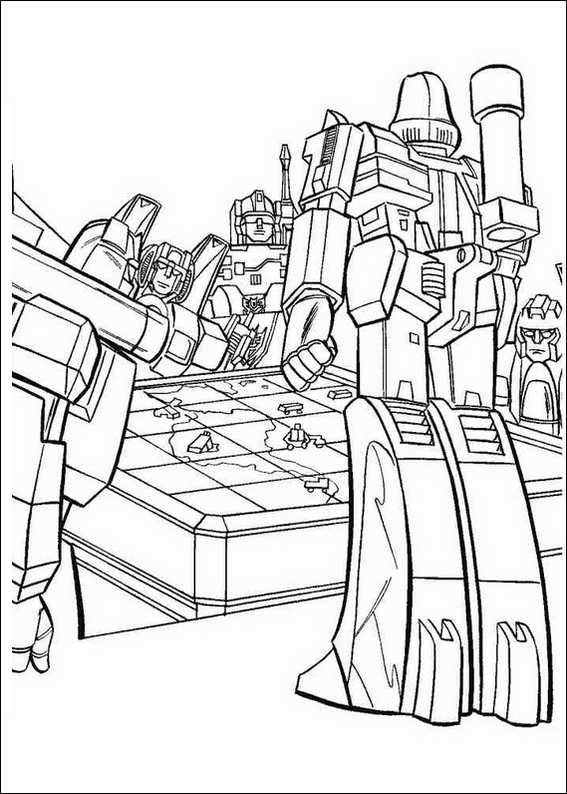 Transformers 010 coloring page