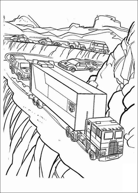 Transformers 013 coloring page