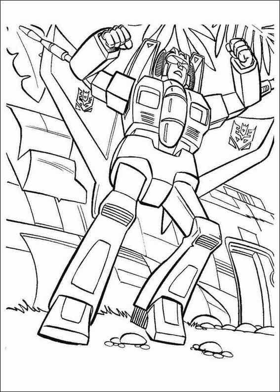 Transformers 018 coloring page