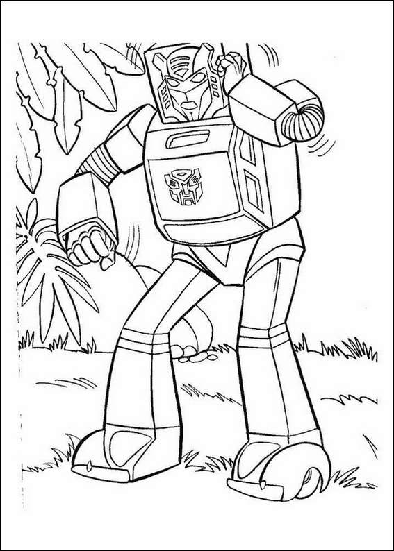 Transformers 020 coloring page