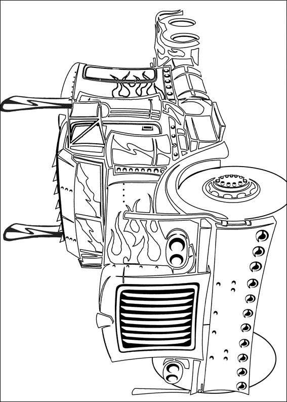 Transformers 022 coloring page