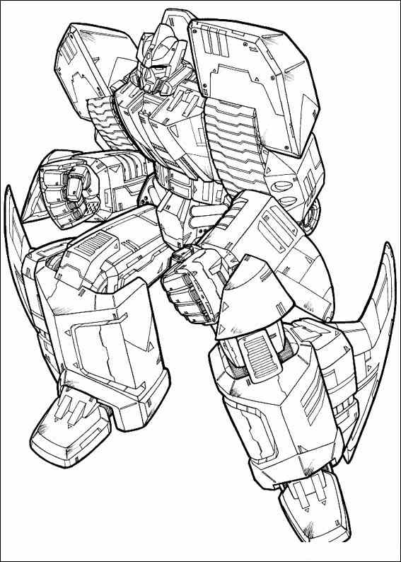 Transformers 023 coloring page