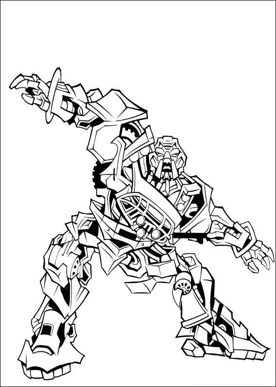 Transformers 029 coloring page