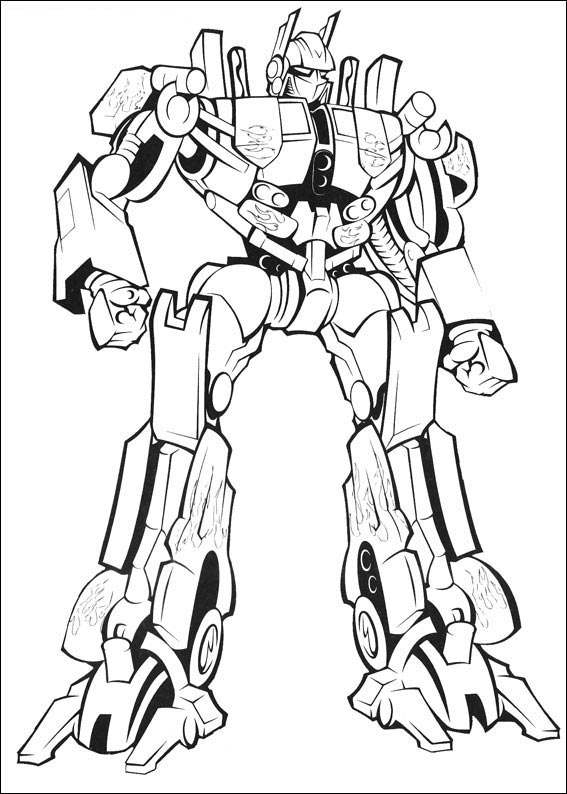 Transformers 030 coloring page