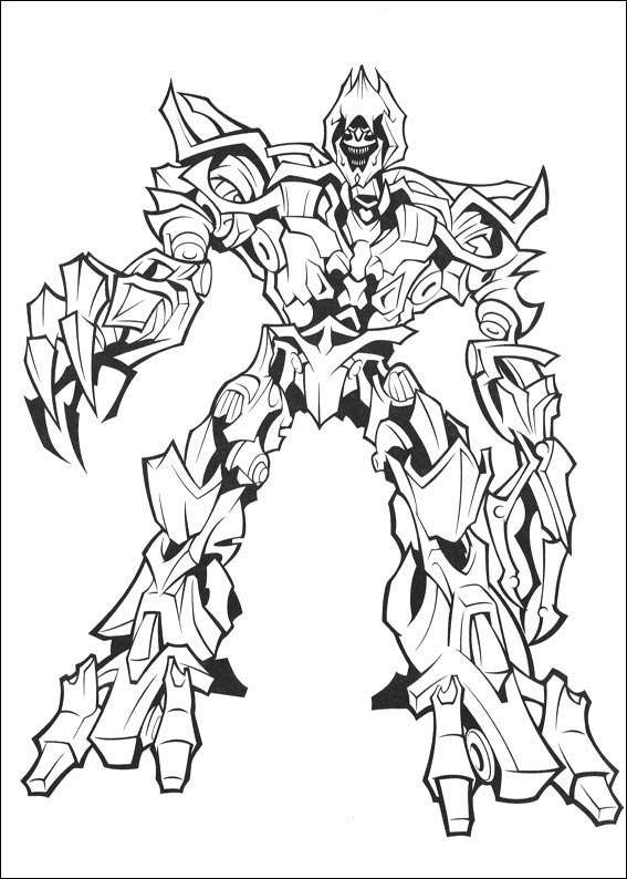 transformers coloring pages