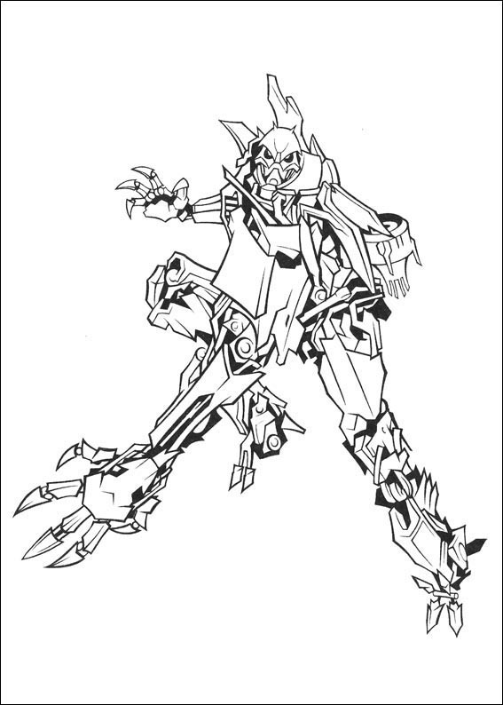 Transformers 036 coloring page