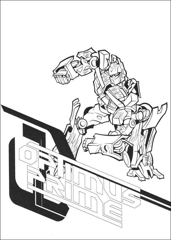 Transformers 042 coloring page