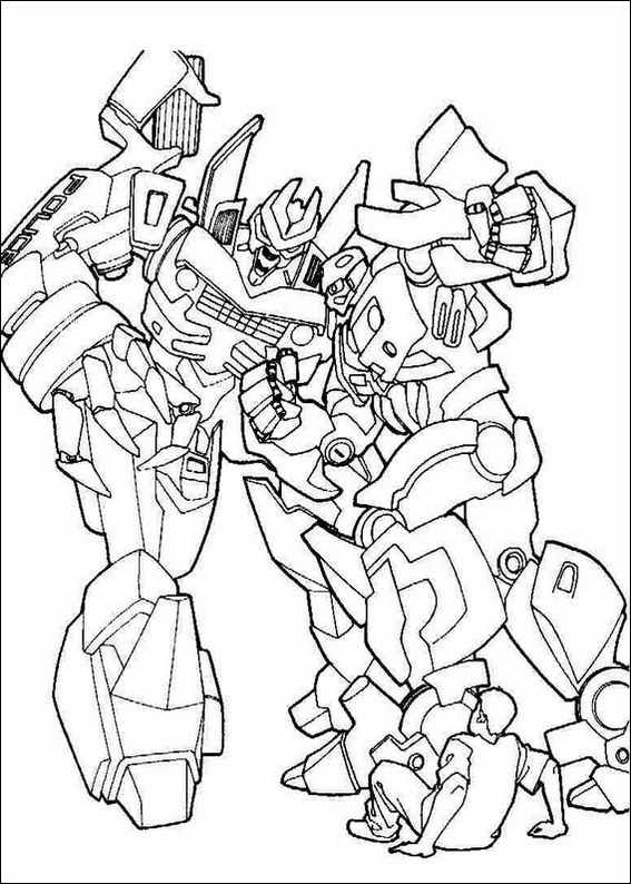Transformers 050 coloring page