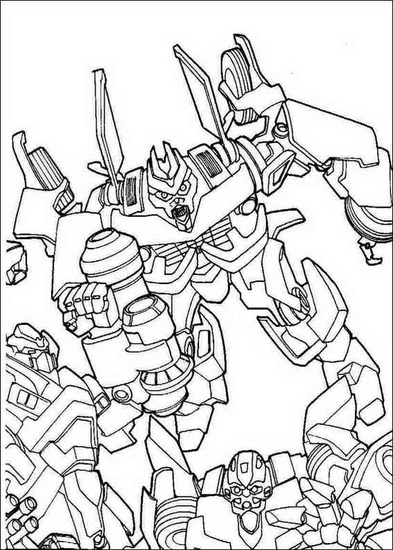 Transformers 056 coloring page