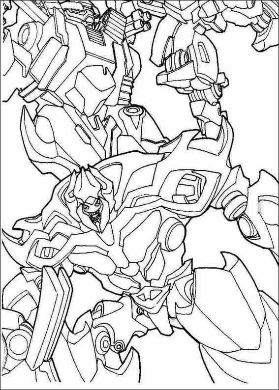 Transformers 057 coloring page