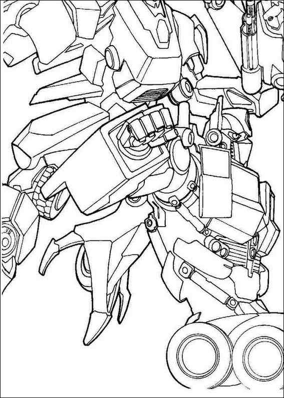 Transformers 058 coloring page