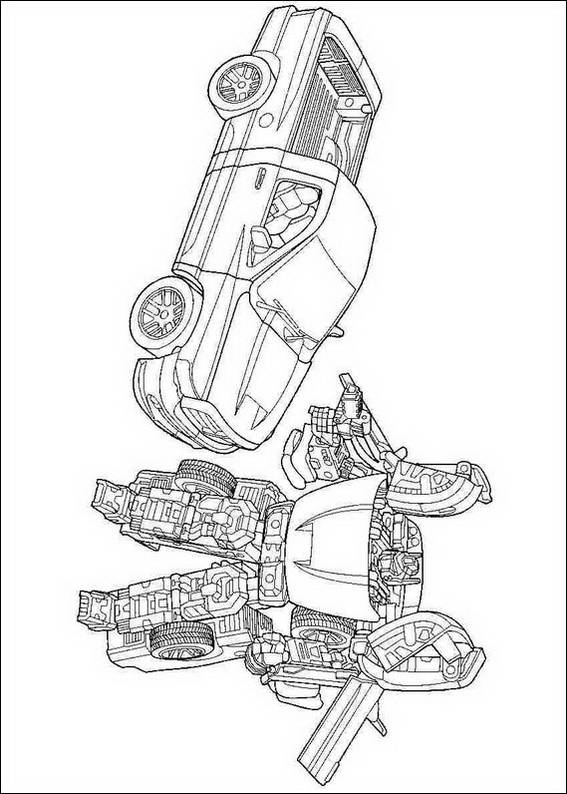Transformers 066 coloring page