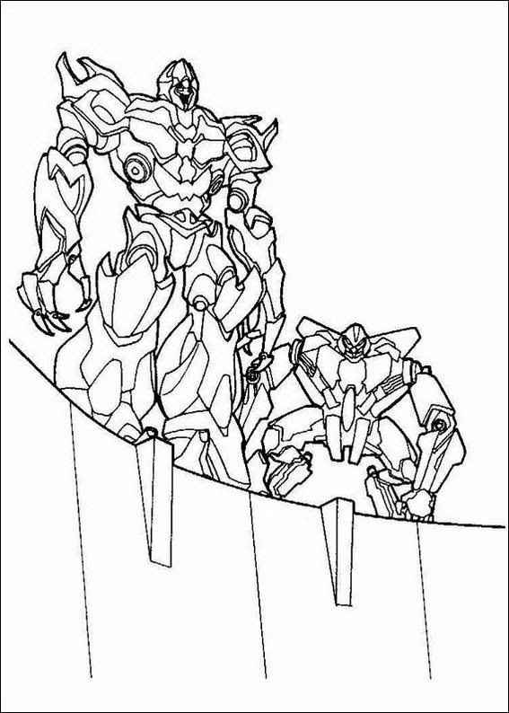 Transformers 069 coloring page