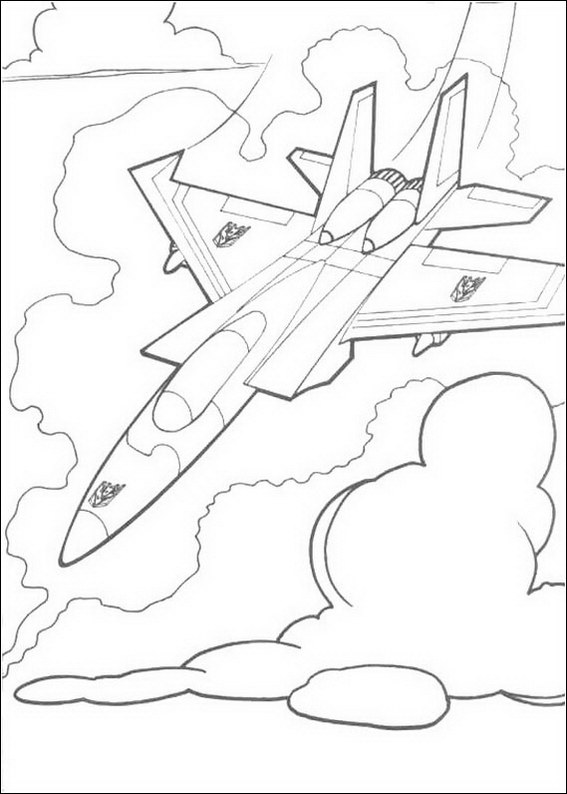 Transformers 076 coloring page