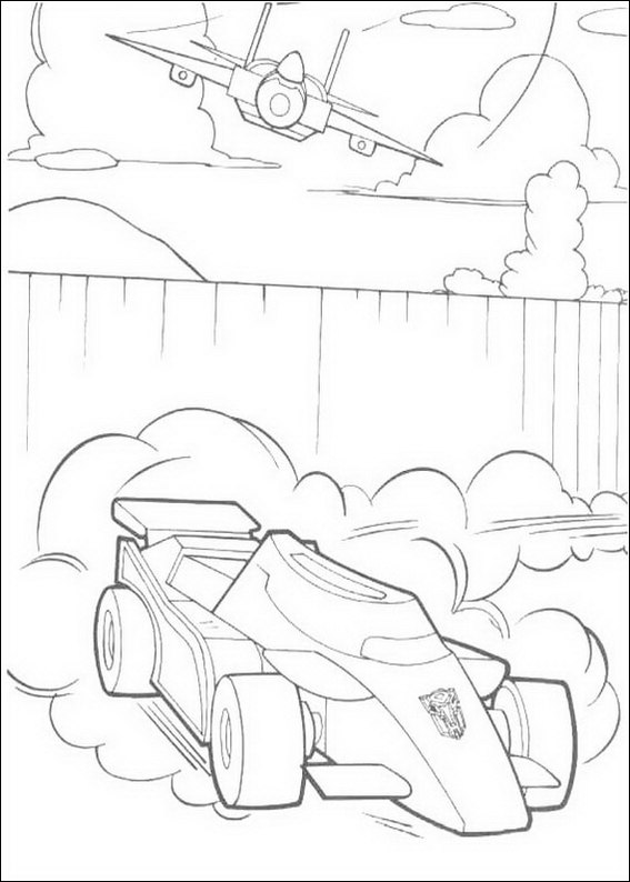 Transformers 077 coloring page