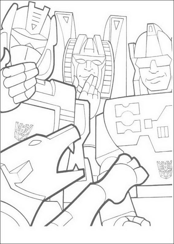 Transformers 081 coloring page