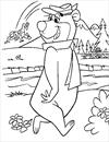 Yogi Bear coloring pages