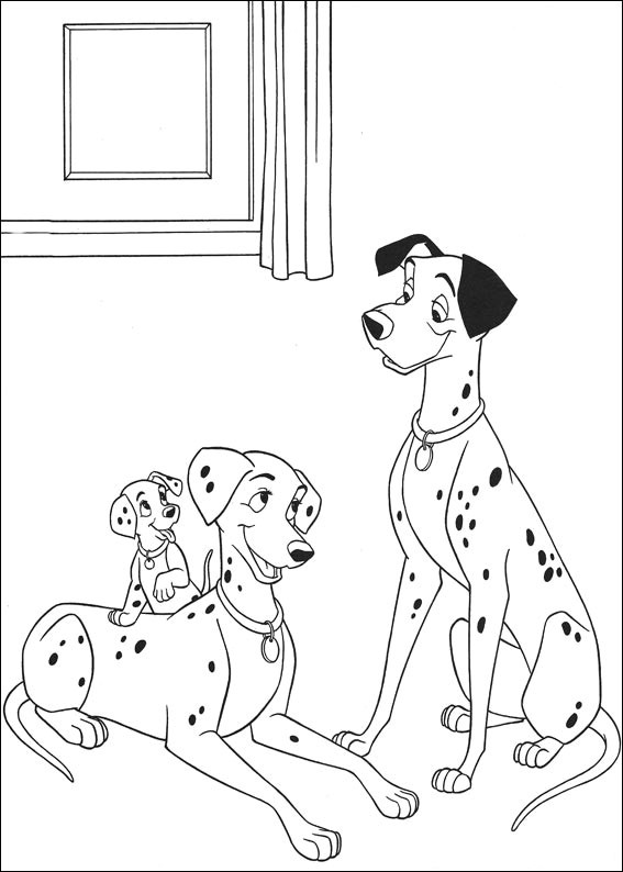 101 Dalmatians 10 coloring page