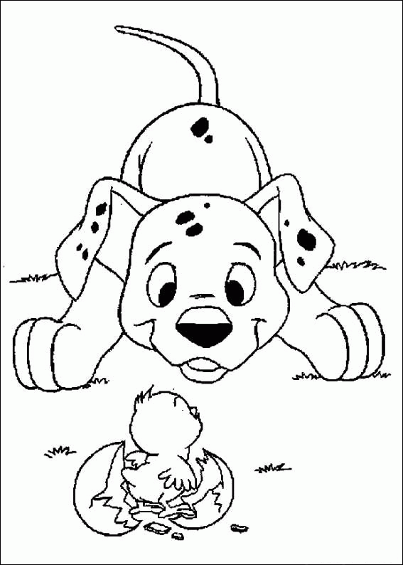 dalmations coloring pages - photo #34
