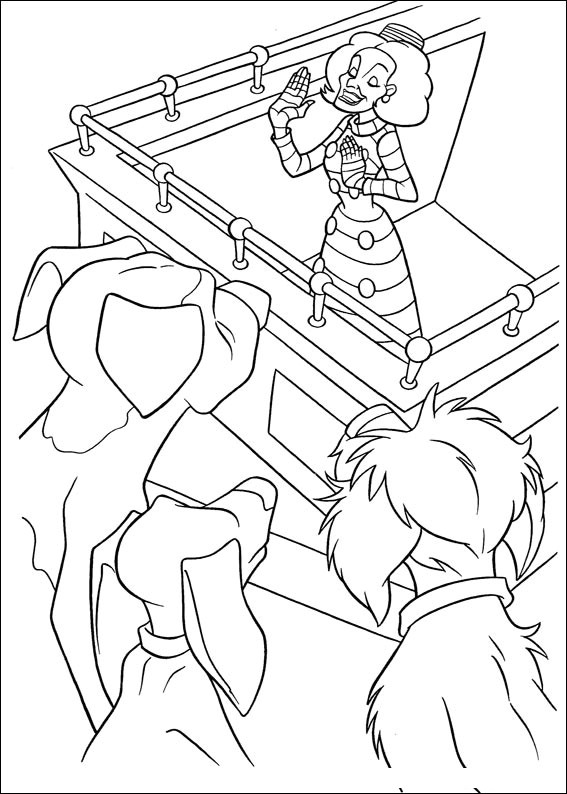 102 Dalmatians 01 coloring page