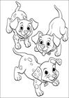 102 Dalmatians coloring pages