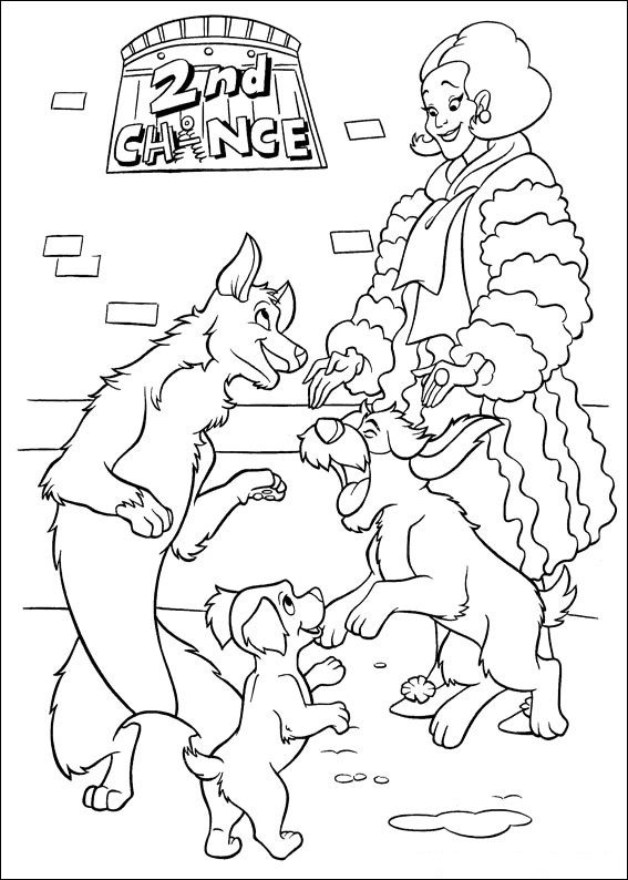 102 Dalmatians 09 coloring page