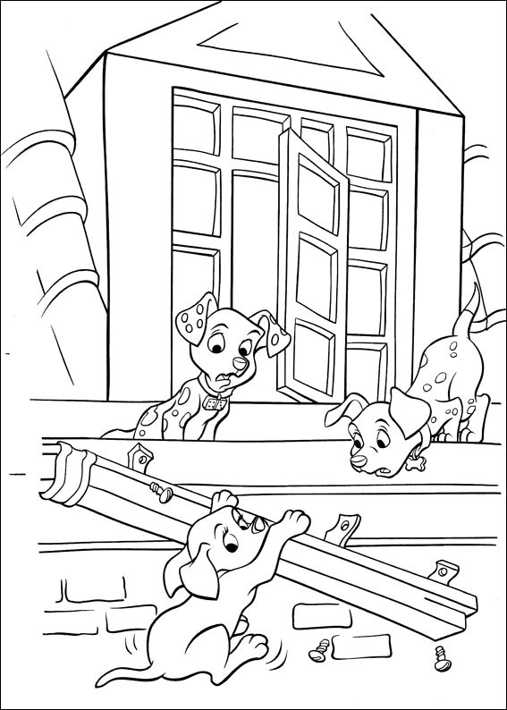 102 Dalmatians 11 coloring page