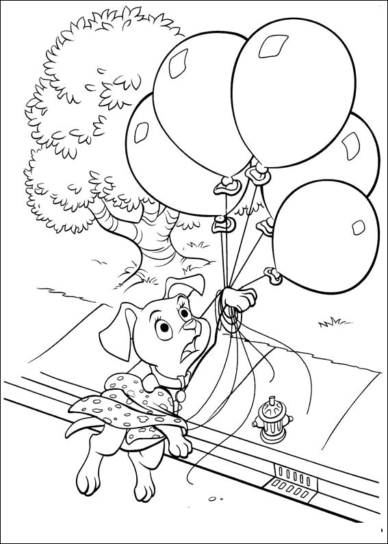 102 Dalmatians 16 coloring page