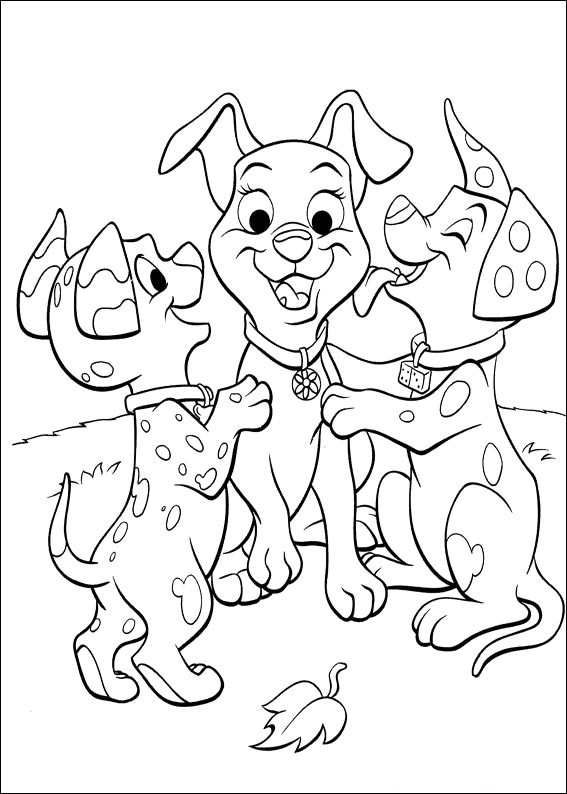 102 Dalmatians 19 coloring page