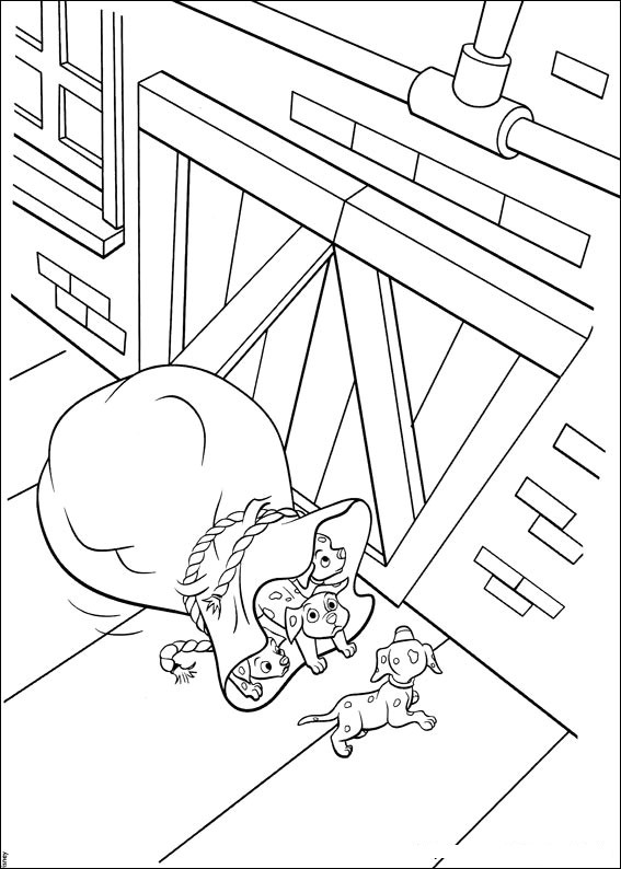 102 Dalmatians 22 coloring page