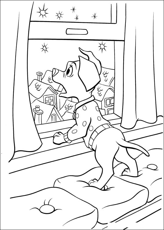 102 Dalmatians 25 coloring page