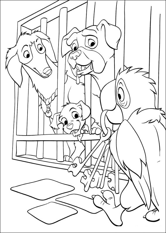 102 Dalmatians 30 coloring page