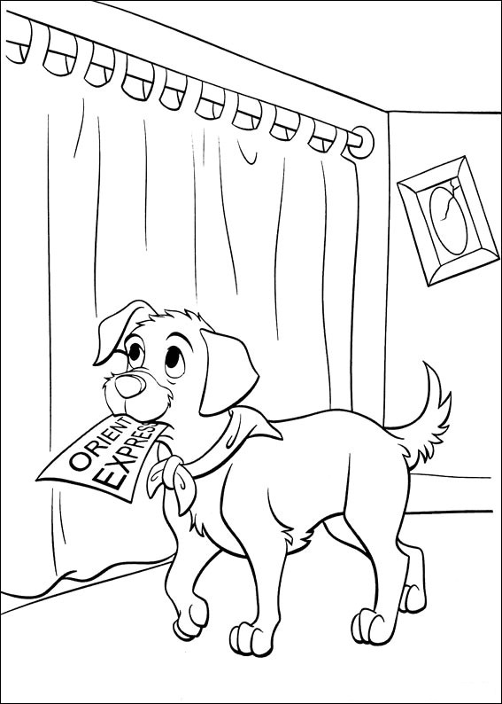 102 Dalmatians 34 coloring page