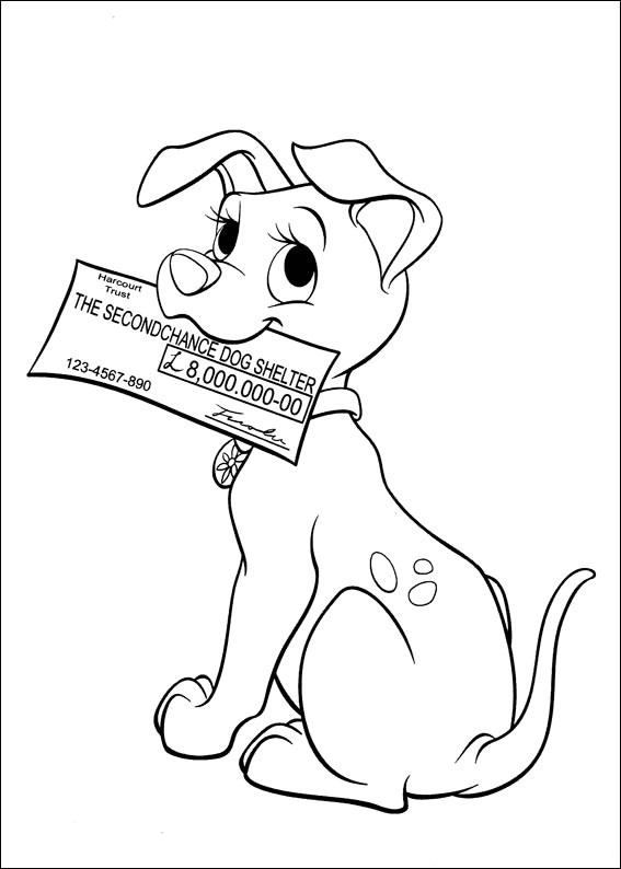 102 Dalmatians 47 coloring page