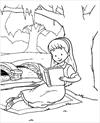 Alice in Wonderland coloring page