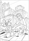 Beauty and the Beast 1 coloring page