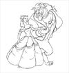 Disney Beauty and the Beast 2 coloring page