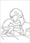 Bolt and Penny coloring page