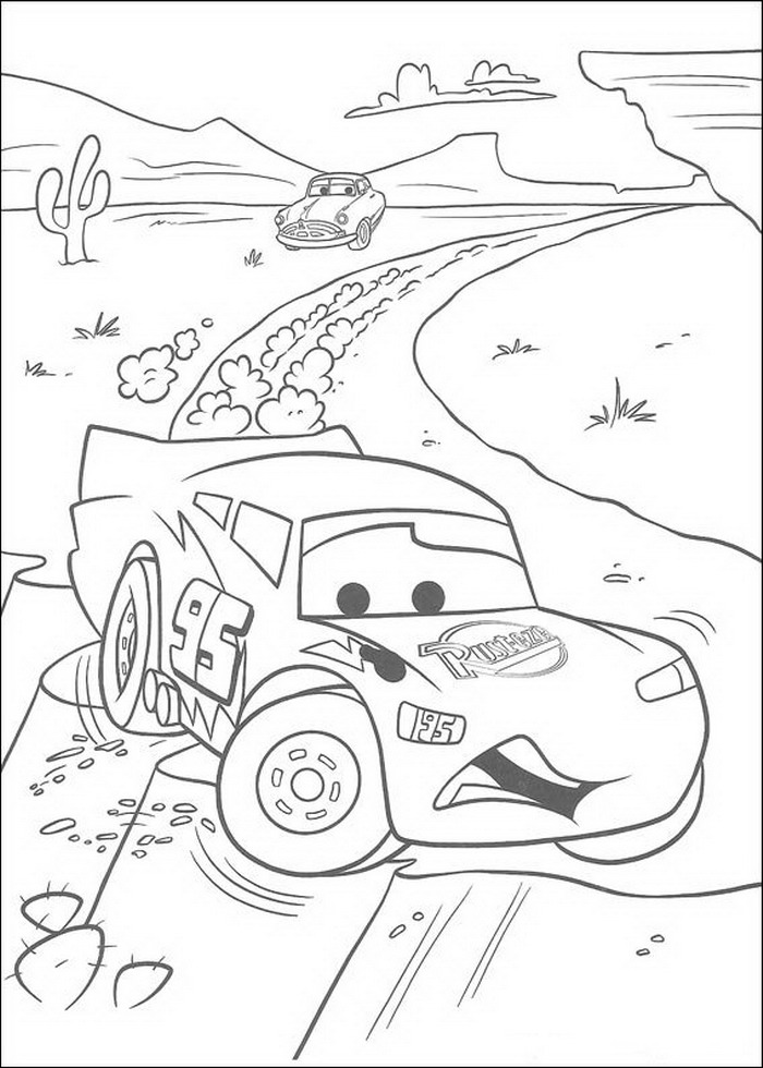 coloring pages of cars. Cars 4 coloring page