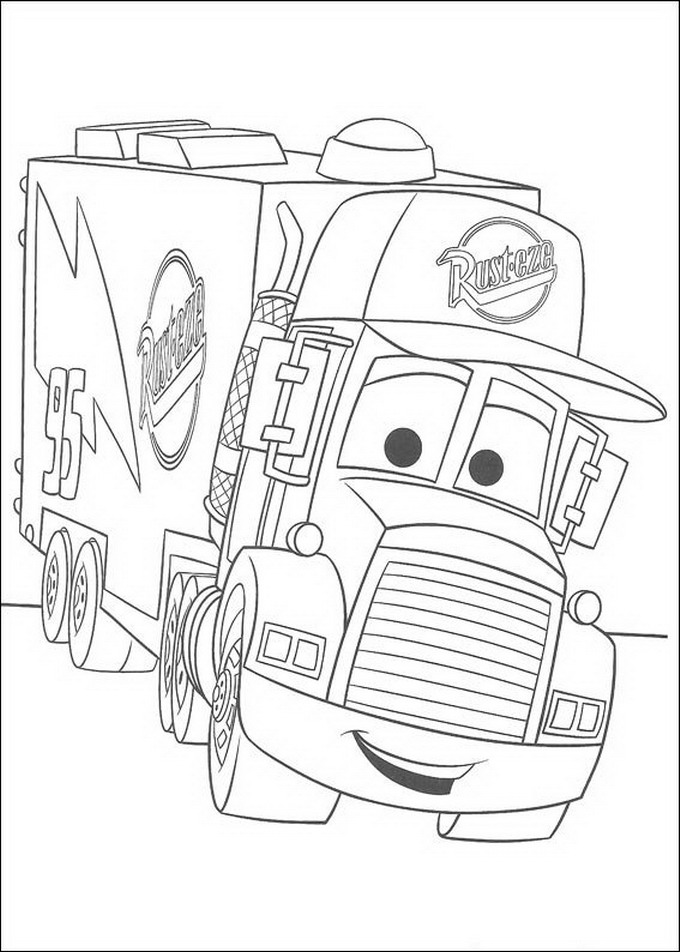 coloring pages disney cars. Cars 5 coloring page