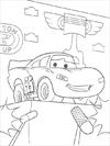 Cars car coloring page